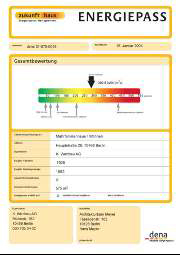 Energieausweise mit dena-Gütesiegel