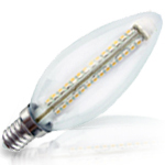 Kerzenlampe: KL45-Kerze E14