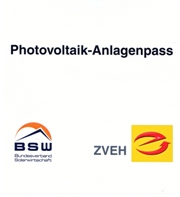 Photovoltaik-Anlagenpass